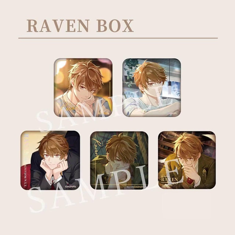 【未定事件簿】トレーディング缶バッジ Raven