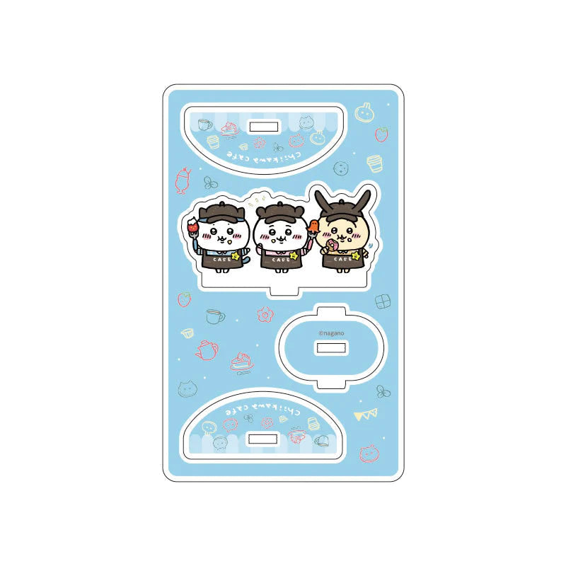 Chikawa Cafe Yurayura Acrylic Stand (Staff) as.