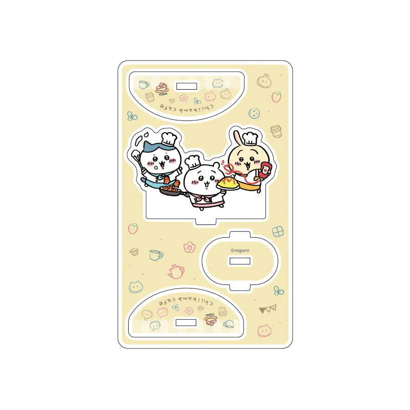 Chikawa Cafe Yurayura Acrylic Stand (delicious) as.