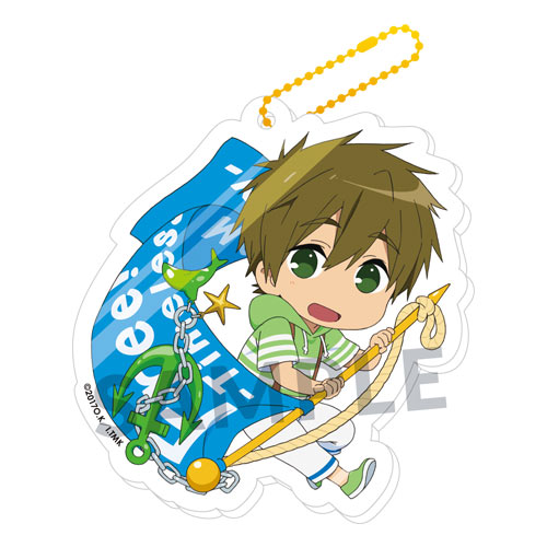 劇場版 Free!-Timeless Medley-絆 アクリルチャーム【真琴】 acrylic charm keychain kc.