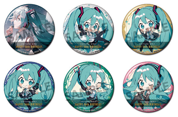 初音ミク Happy 16th Birthday 缶バッジコレクション