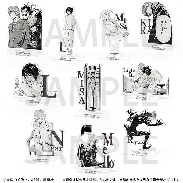 「DEATH NOTE EXHIBITION」アクリルスタンドコレクション(池袋)