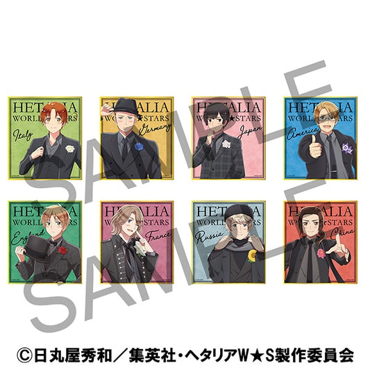 (MOVIC) ヘタリア World★Stars ミニ色紙コレクション