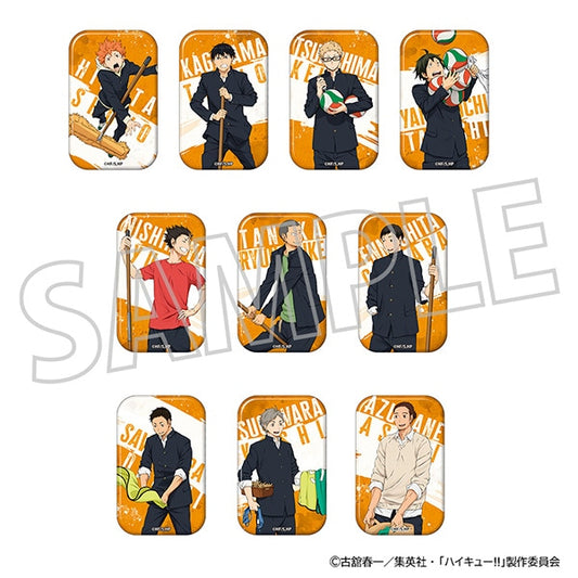 ハイキュー!! スクエア缶バッジコレクション badge (MOVIC)