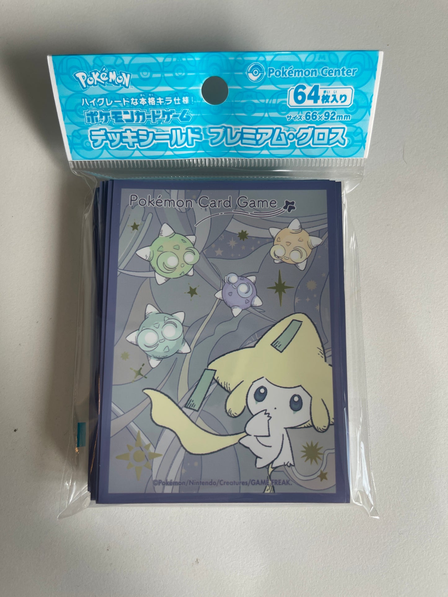 ポケモンカードゲームデッキシールドプレミアムグロス ジラーチ