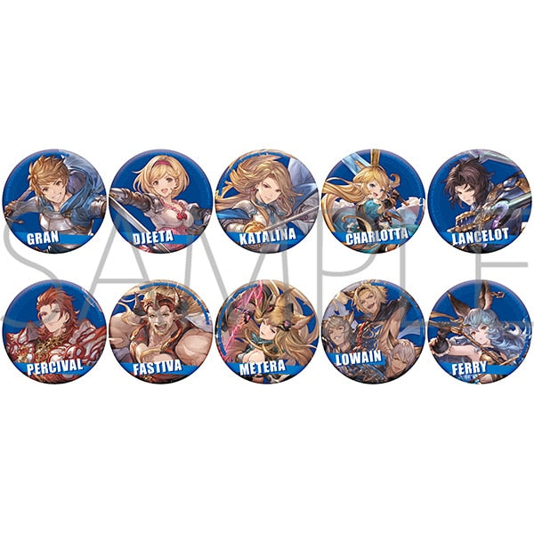 (MOVIC) Granblue Fantasy Versus: Risingｷｬﾗﾊﾞｯｼﾞｺﾚｸｼｮﾝ/A badge