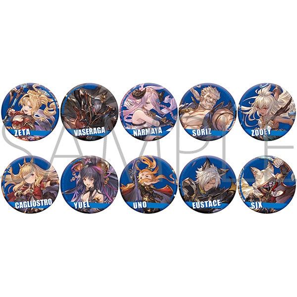 Granblue Fantasy Versus: Risingｷｬﾗﾊﾞｯｼﾞｺﾚｸｼｮﾝ/B badge (MOVIC)