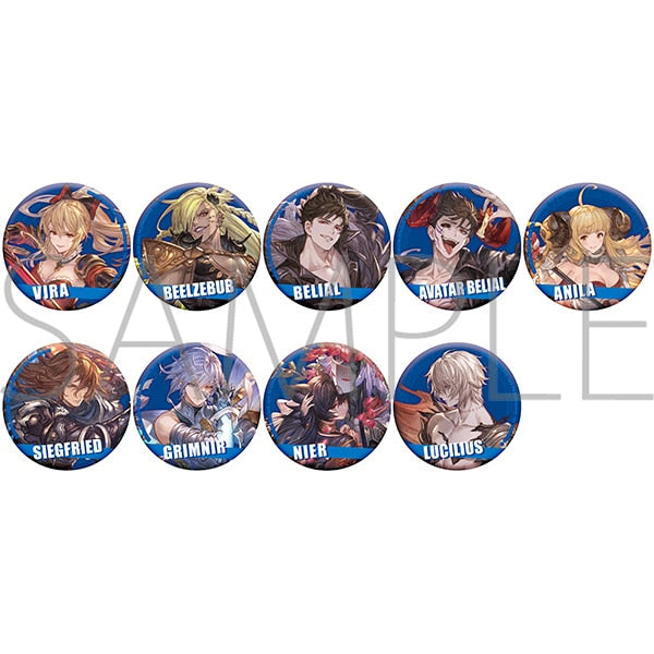 Granblue Fantasy Versus: Risingｷｬﾗﾊﾞｯｼﾞｺﾚｸｼｮﾝ/C badge (MOVIC)