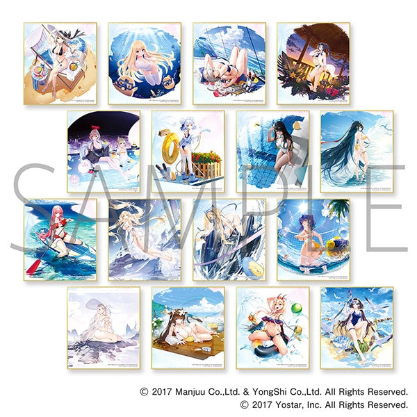 (MOVIC) アズールレーン トレーディングミニ色紙