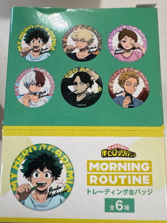 僕のヒーローアカデミア トレーディング缶バッジ MORNING ROUTINE(池袋)