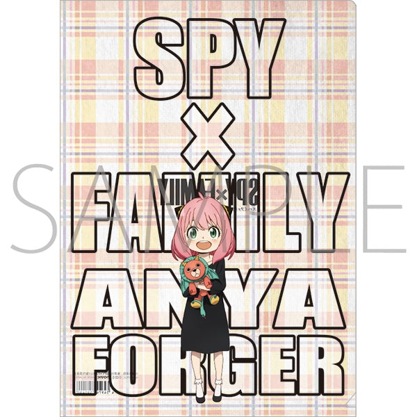 「SPY×FAMILY」　クリアファイル　アーニャ・フォージャー描き下ろし