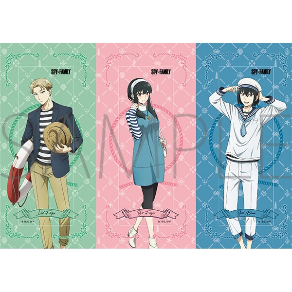 "SPY×FAMILY" クリアしおり 3-piece セットロイド・ヨル・ユーリ