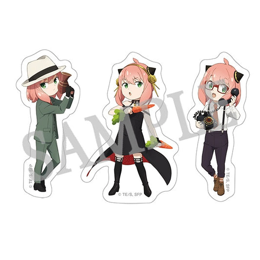 WIT×CLW アニメSPY×FAMILY SHOP　ステッカーセット　まねっこアーニャ Vol.1
