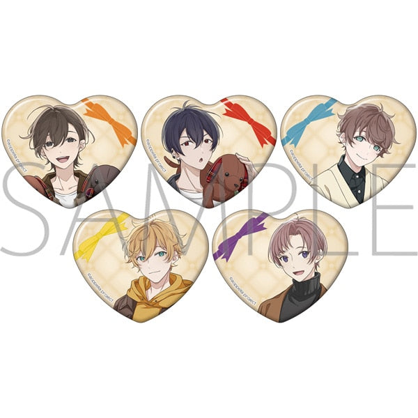 アオペラ -aoppella!?-　ハート型キャラバッジコレクション　リルハピ
 aoppella project tcb