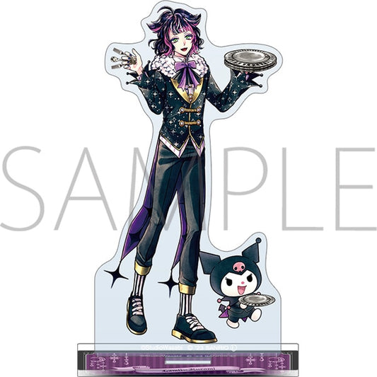 悪魔執事と黒い猫　アクリルスタンド　ラムリ×クロミ　悪魔執事と黒い猫×サンリオキャラクターズ