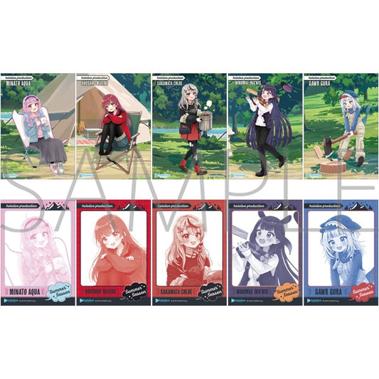 ホロライブ　トレーディングクリアブロマイド　Summer Season tcs