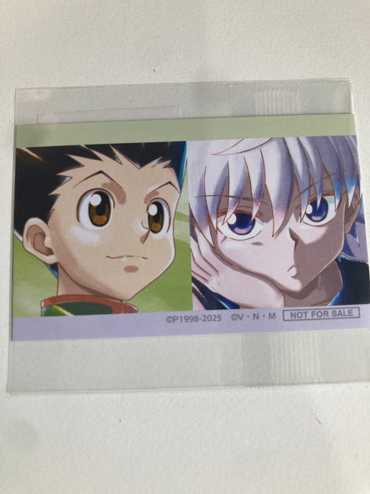【animate限定】BOX特典:「ゴン&キルア」HUNTER×HUNTER トレーディング Ani-Art aqua label 第2弾 イラストカード(池袋)