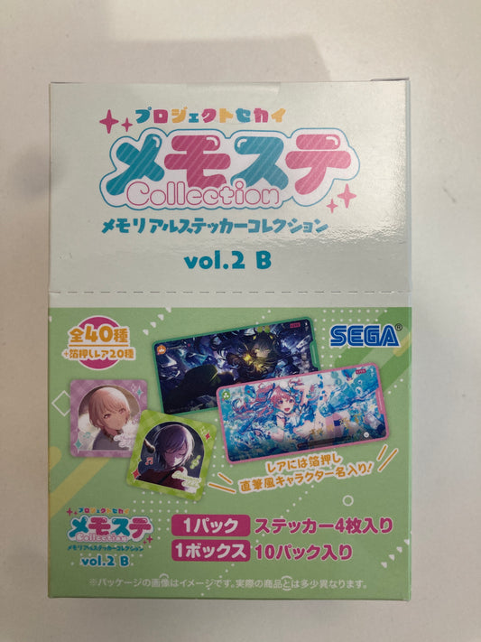 プロジェクトセカイ カラフルステージ！ feat. 初音ミク メモステコレクション vol.2 B（全40種+20種） (池袋)