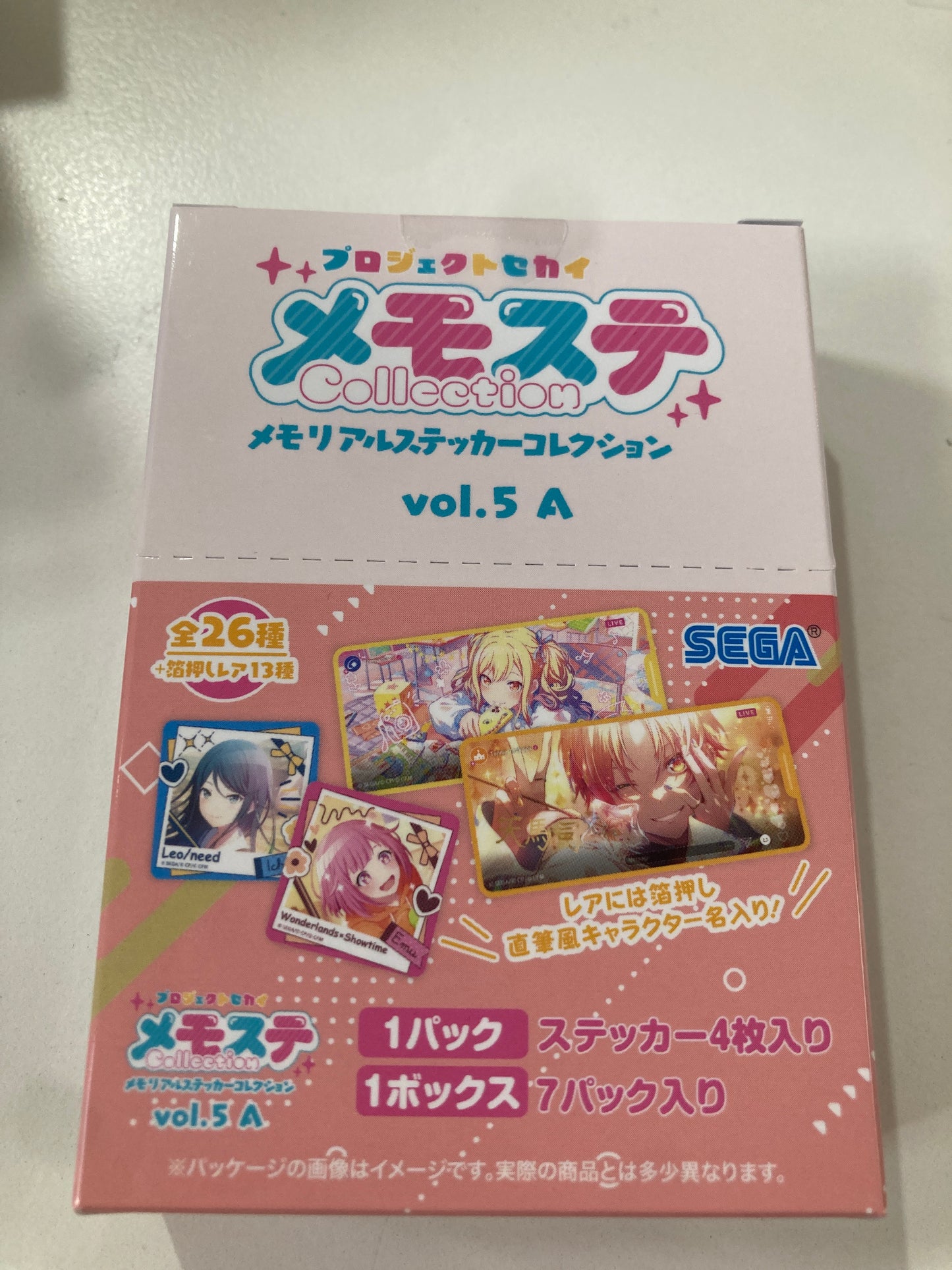 プロジェクトセカイ カラフルステージ！ feat. 初音ミク メモステコレクション vol.5 A（全26種+レア）(池袋)