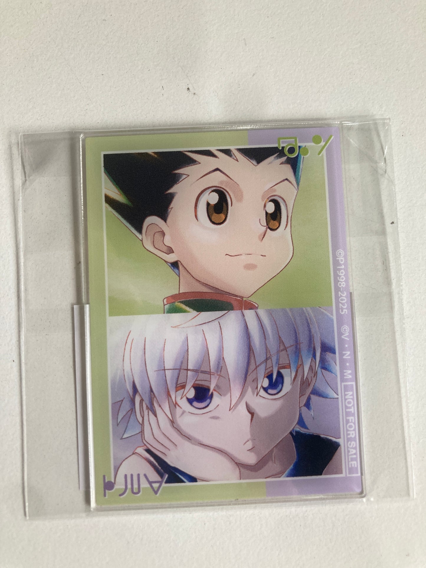 【animate限定】BOX特典:「ゴン&キルア」HUNTER×HUNTER トレーディング Ani-Art aqua label 第2弾 アクリルカード(池袋)