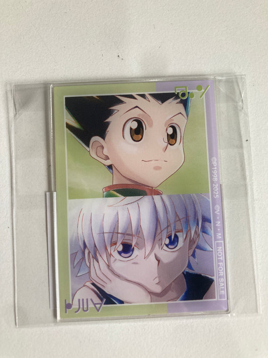 【animate限定】BOX特典:「ゴン&キルア」HUNTER×HUNTER トレーディング Ani-Art aqua label 第2弾 アクリルカード(池袋)