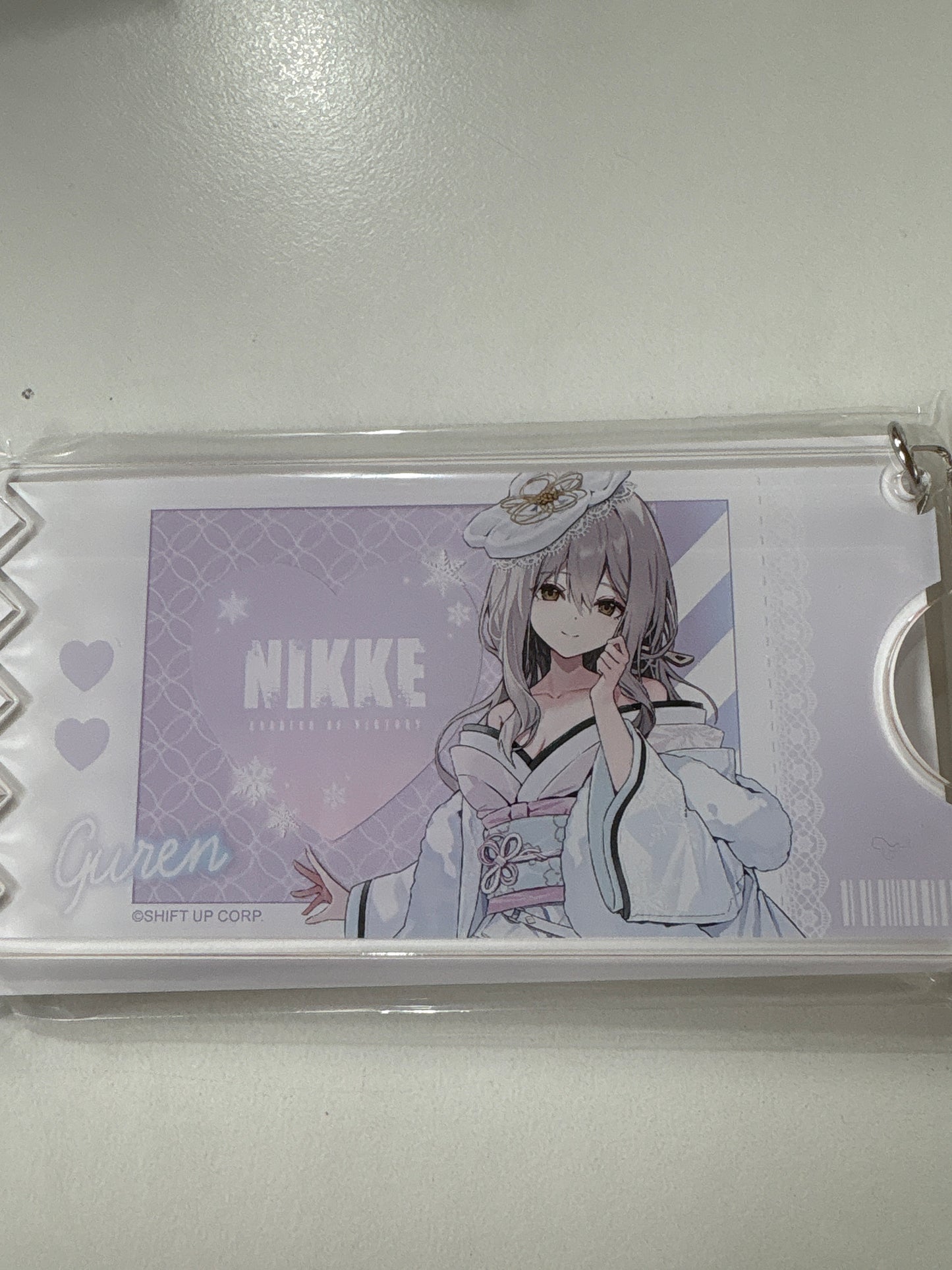 【event限定】勝利の女神：NIKKE 〜春探しの旅〜 アクリルキーホルダー 紅蓮(池袋)