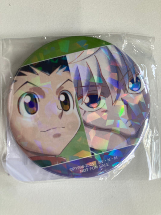 【animate限定】BOX特典:「ホログラム76mm缶バッジ(ゴン&キルア)」HUNTER×HUNTER  Ani-Art aqua label 第2弾(池袋)