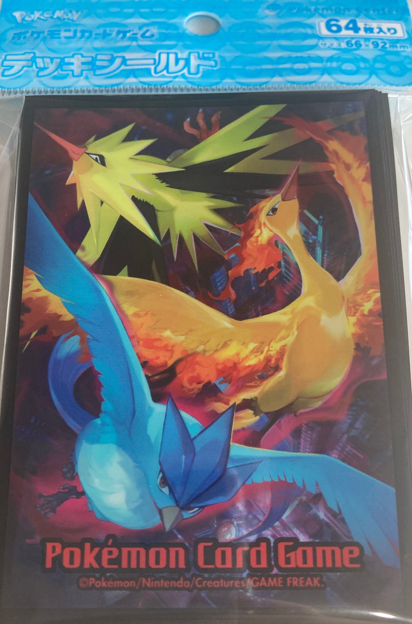 ポケモンカードゲーム デッキシールド ファイヤー＆サンダー＆フリーザー