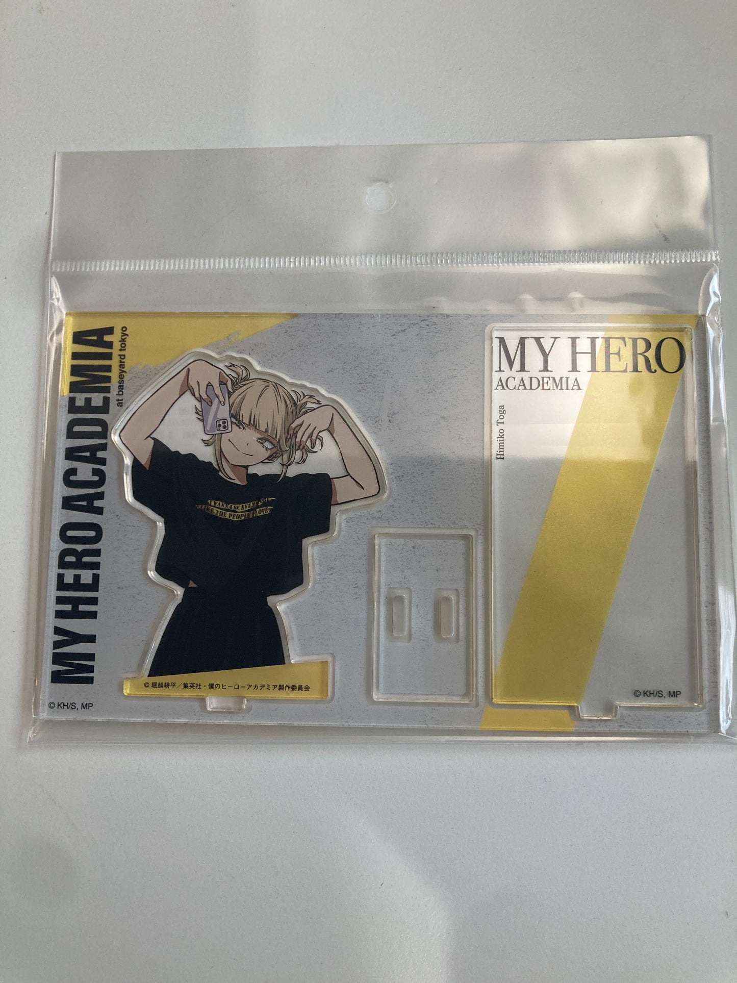 (baseyard限定) 僕のヒーローアカデミア「MY HERO ACADEMIA“T-shirts! T-shirts!!”」アクリルスタンド カードデザインVer. トガヒミコ(池袋)