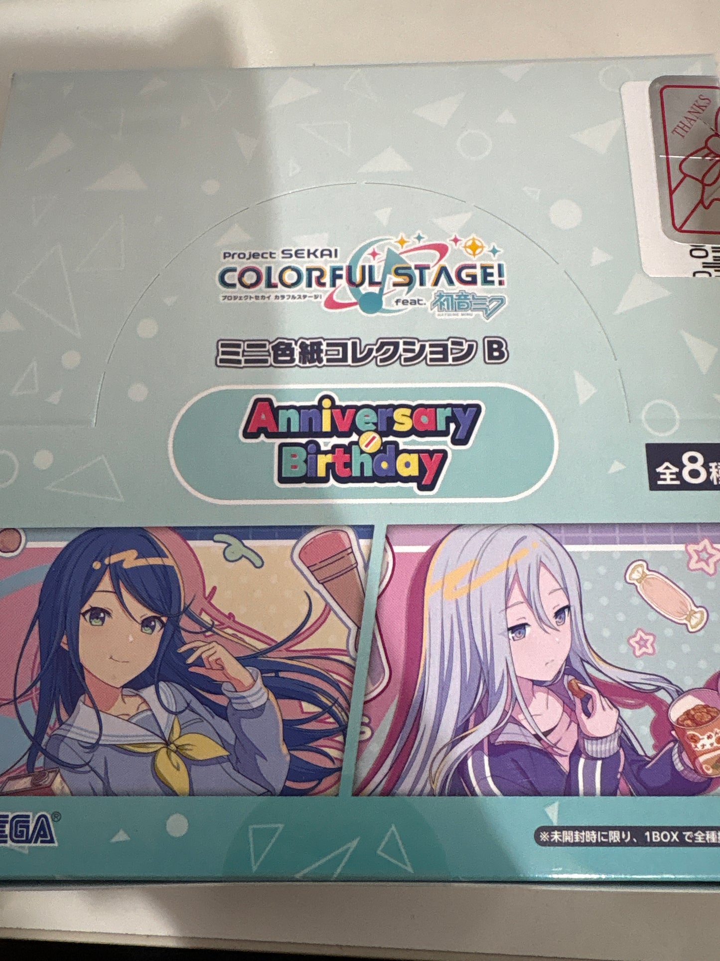 プロジェクトセカイ カラフルステージ！ feat. 初音ミク Anniversary/Birthdayイラスト2023-2024 ミニ色紙コレクション B Leo/need＆25時、ナイトコードで。（全8種） (池袋)