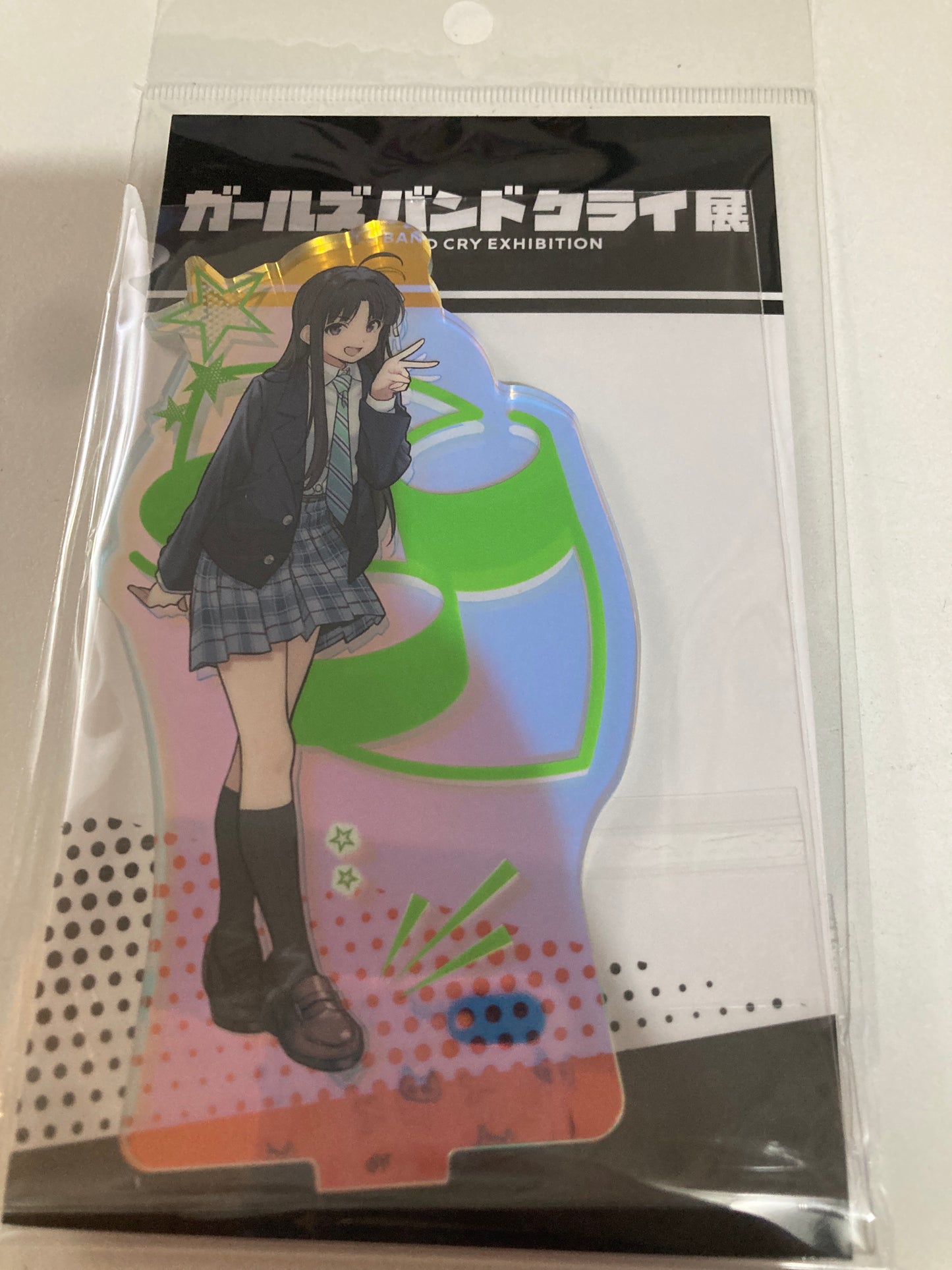 【展限定】「ガールズバンドクライ展」　オーロラアクリルスタンド 安和すばる(池袋)