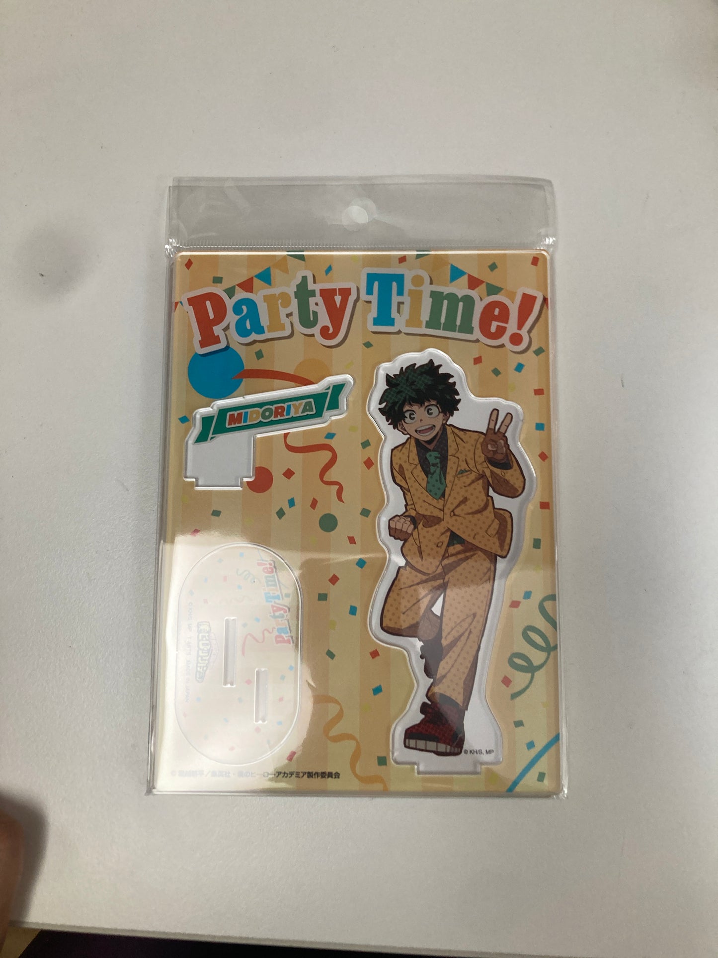 僕のヒーローアカデミア パーティータイム！ アクリルスタンドプレート 緑谷出久