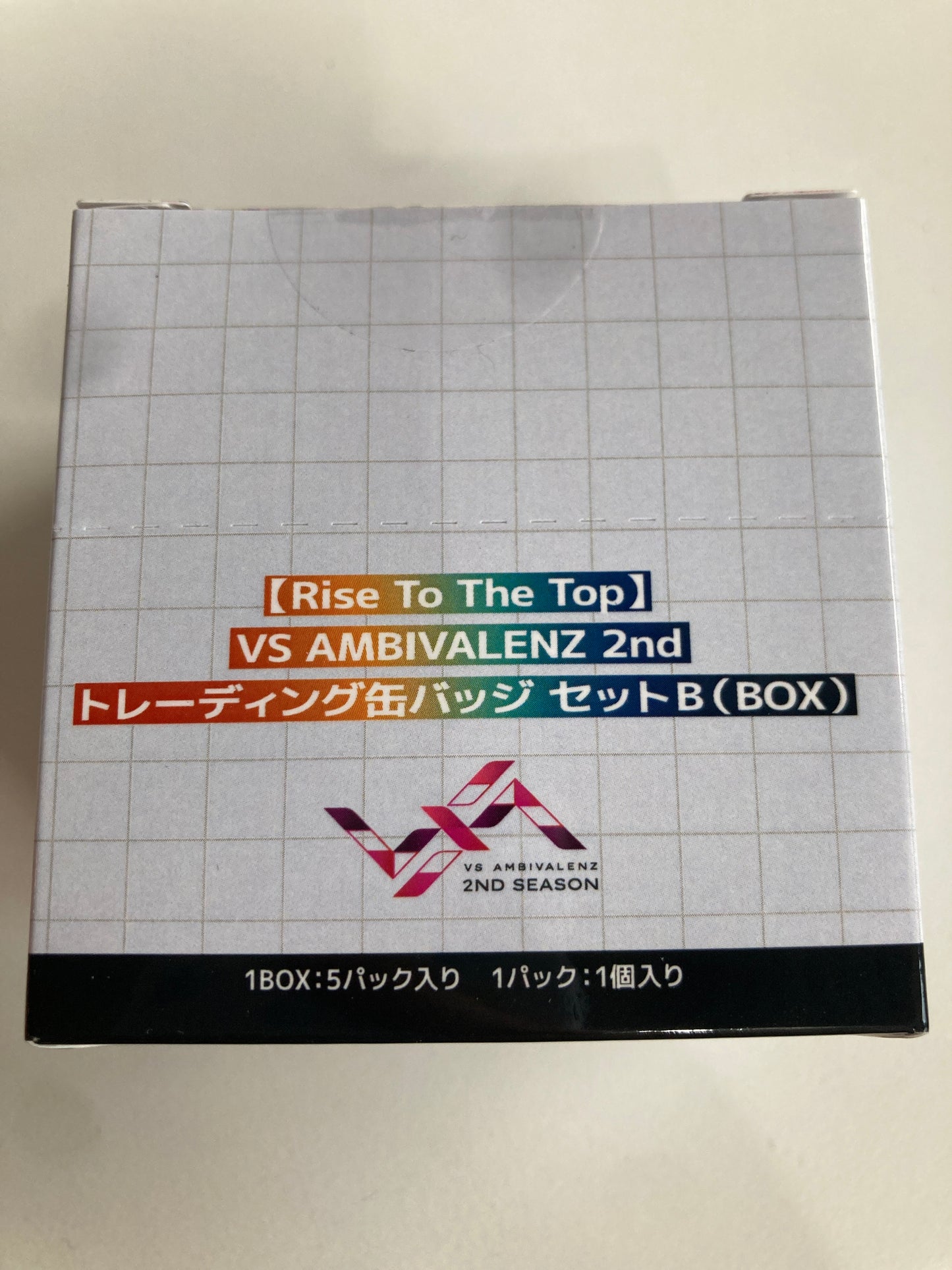 【Rise To The Top】VS AMBIVALENZ 2nd トレーディング缶バッジ セットB (池袋)
