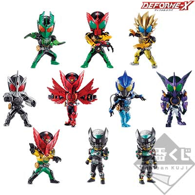 一番 ichiban kuji 仮面ライダーオーズ & W ～OOO 10th anniversary～ E賞 DEFORME-X -仮面ライダーオーズ/OOO-