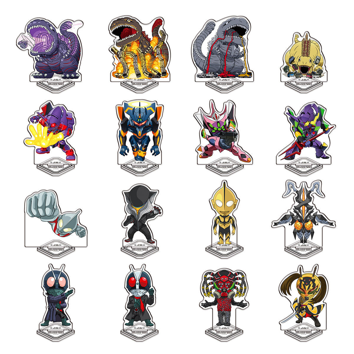 SHIN JAPAN HEROS AMUSEMENT WORLD トレーディングアクリルスタンドvol.2