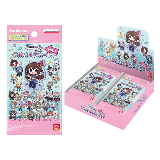 (BANDAI) hololive CITY'24 ダイカットステッカーセット Vol.1