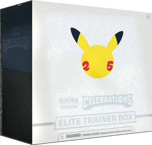 Pokemon Celebrations Elite Trainer Box ETB 25th tcs card