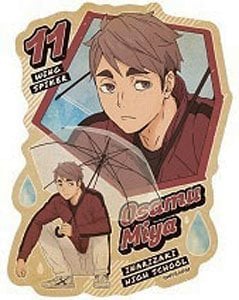 ハイキュー!! TO THE TOP トラベルステッカー(Rain ver.) (6) Miyaji