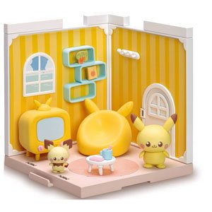 ポケモン ポケピースハウス リビング ピカチュウ&ピチュー