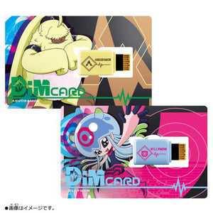 Digimon Ghost Game Dim Card-V2- Angoramon & Jellymon tcs