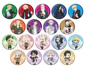 【グッズ-バッチ】Tokyo リベンジャーズトレーディング缶バッジ『Present for you』ver. badge