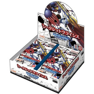 ﾃﾞｼﾞﾓﾝｶｰﾄﾞｹﾞｰﾑ ﾌﾞｰｽﾀｰﾊﾟｯｸ ｼｰｸﾚｯﾄｸﾗｲｼｽ【BT-17】 (BANDAI)  card