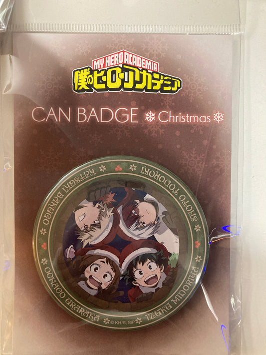 僕のヒーローアカデミア 缶バッジ/クリスマス(池袋)