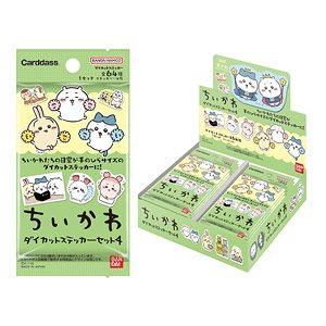 ちいかわ ダイカットステッカーセット4 (キャラクターグッズ) 貼紙 trading cards tcs