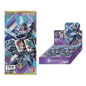 GUNDAM CARD COLLECTION Mobile Warrior Mercury Witch 3 tcs