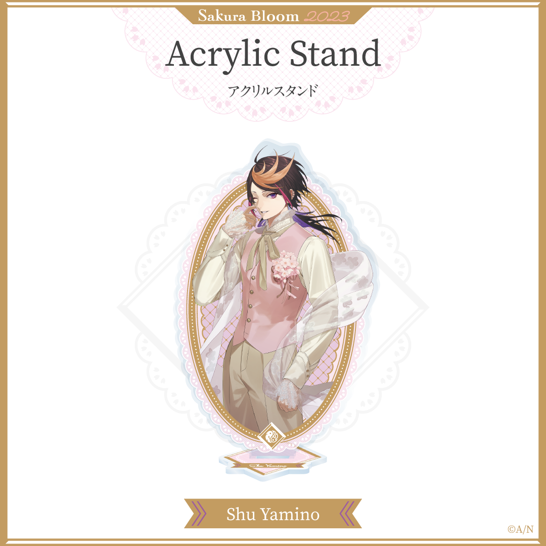にじさんじ【Sakura Bloom 2023】アクリルスタンド 闇ノシュウ vtuber stand