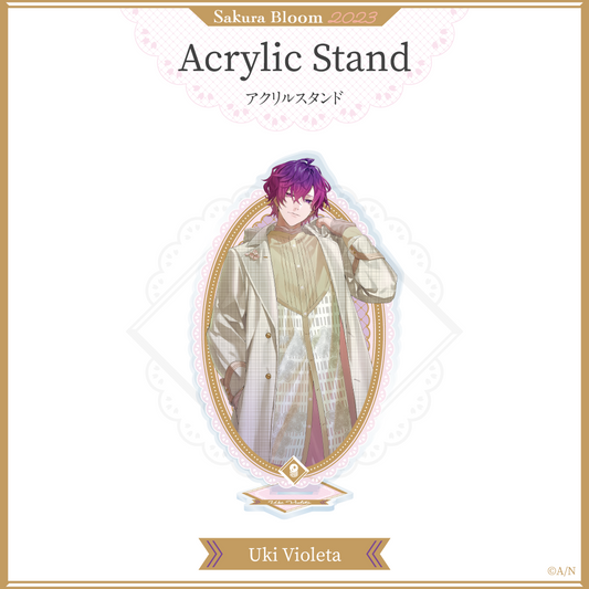 にじさんじ【Sakura Bloom 2023】アクリルスタンド 浮奇・ヴィオレタ vtuber stand