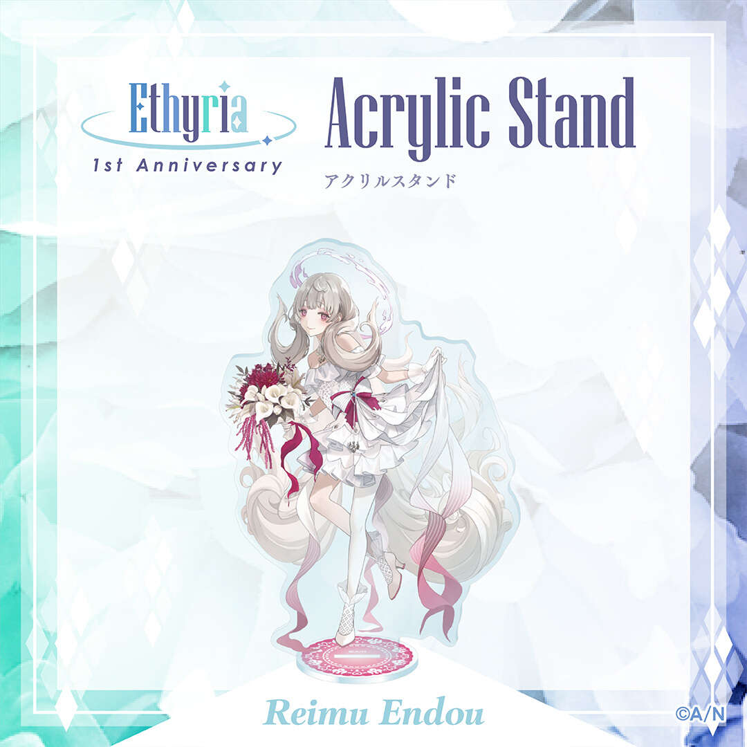 【Ethyria 1st Anniversary】アクリル スタンド 遠藤霊夢 vtuber stand