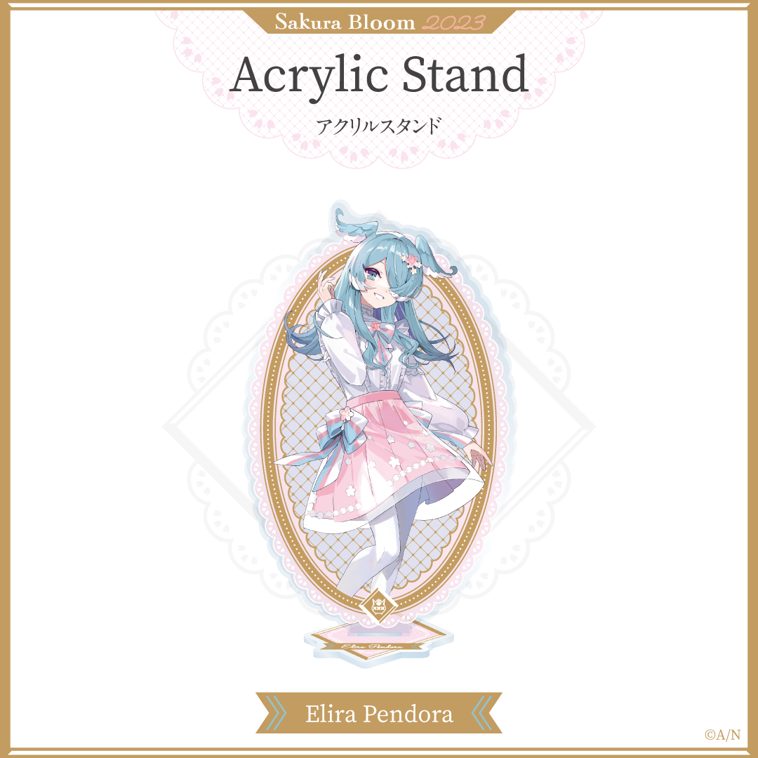 にじさんじ【Sakura Bloom 2023】アクリルスタンド エリーラ ペンドラ vtuber stand