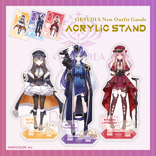 【OBSYDIA New Outfit Goods】アクリルスタンド ロゼミ ラブロック vtuber stand Rosemi Lovelock